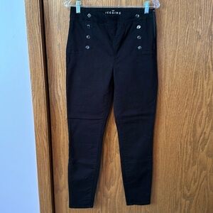 White House Black Market black jeans size 6, the jegging.